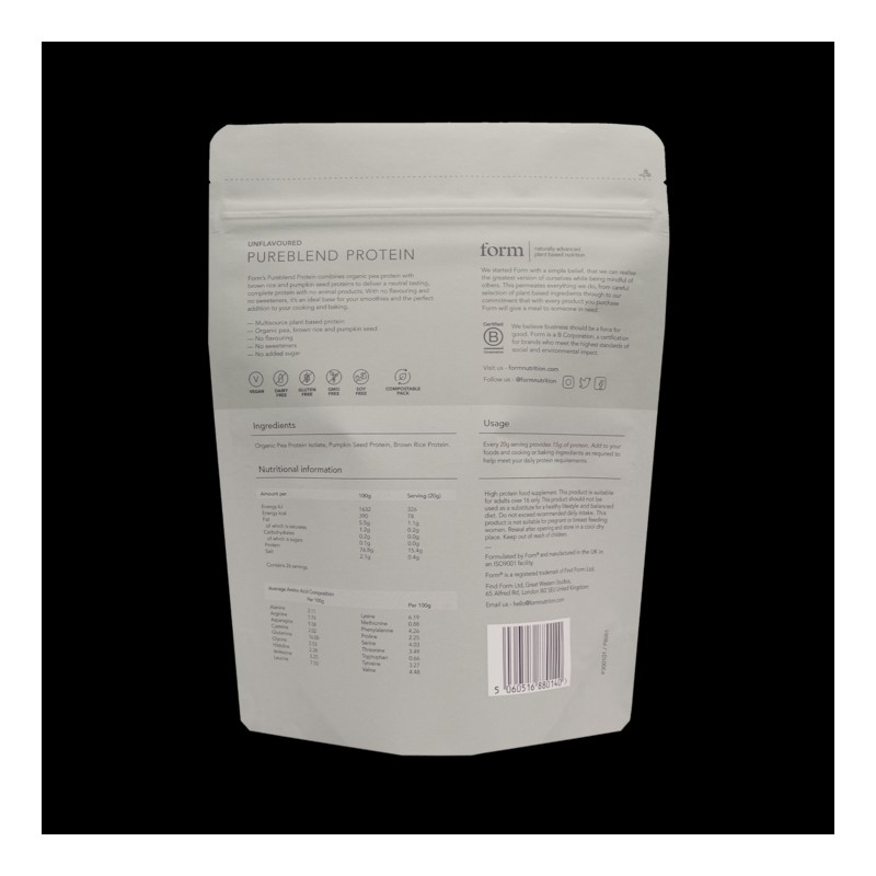 Form Pureblend Protein Food Supplement