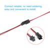 JST SM Connector, VANDESAIL SM 2Pin Jack Plug Male to