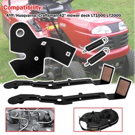 Deecaray 155046 Arm Bracket Roller Cam Kit, Compatible with AYP/Husqvarna/Craftsman 42" Mower Deck LT1000 LT2000, Replacement Part # 151785 184907 131335 155046