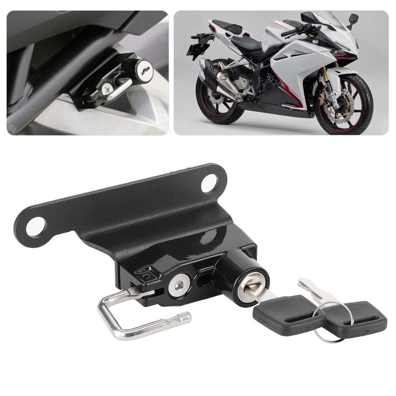 Motorcycle Helmet Lock AntiTheft Security Parts Fit for Honda CBR250RR