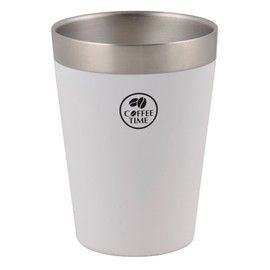 Pearl Metal Vacuum Ice Convenience Store Cup Large White HB-1897