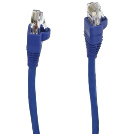 Leviton 5G460-10L GigaMax 5E Standard Patch Cord, Cat 5E, 10 Feet Length, Blue