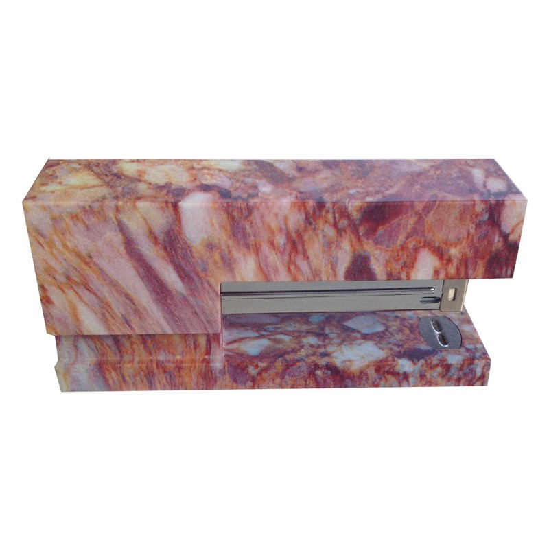 Cosa Nova Marble Print Stationery Set (Stapler, Tape Dispenser &