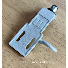 For Stanton, Universal Stanton Style Silver Cartridge Phono Headshell w/ OFC Silver Plated Wire Leads!