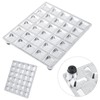 Dumpling Mould, Aluminum Alloy Ravioli Maker Pelmeni Maker 30 Holes