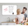 36x24 Inch Magnetic Whiteboard for Wall – Dry Erase White