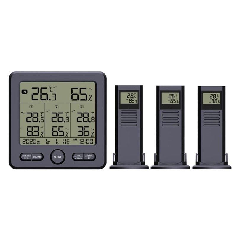 LED LCD Display Thermometer with Digital Hygrometer for Precise Measurements