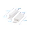 FOCMKEAS 2Pcs Magnetic Reed Switch Wired Surface Mount Normally Closed