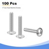 sourcing map #6-32 x 3/4" Truss Head Phillips Machine Screws,