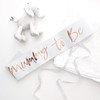 Ginger Ray White and Rose Gold Foiled Mummy To Be