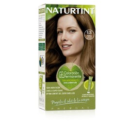 NATURTINT Biobased, ammonia-free colouration, 6.31 intense almond brown, 100% grey coverage, plant ingredients, natural and long-lasting colour