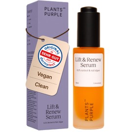 Skin Renewing Serum with Retinol - Highly Effective Formula Against Ageing, Acne and Impurities with Red Algae and Green Tea I Ideal Addition to the Care Routine I Vegan & Cruelty-Free