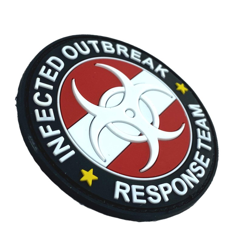 Austria Flag Infected Outbreak Response Team Glow in the Dark