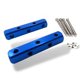 TAGATORON Mass Damper Square Weights Set of 2 (Dark Blue)