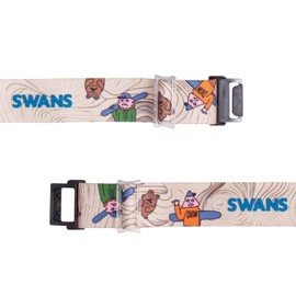 Swans JUMPIN-DH MRY Pink Ski Goggles, Snowboard Goggles, Anti-Fog, UV Protection, Junior, 5-12 Years, 24-25