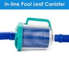 Pool Leaf Catcher Canister, in-line Leaf Canister for Pool Spa