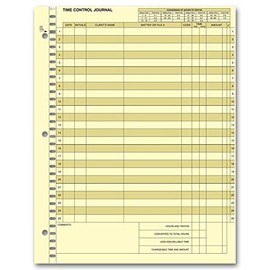 NEBS Time Control Journals Attorney 8 1/2 x 11 QTY 100