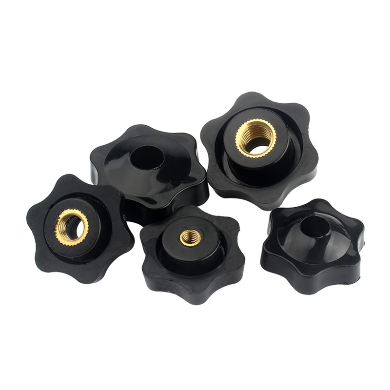 MOOPW Star Nuts Grip Nuts - 10 Pieces Clamping Screw