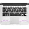 LA DECAL 2X Mickey Mouse Heartbeat Decal Sticker for Laptop