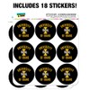 University of Idaho Vandals Planner Calendar Scrapbooking Crafting Stickers