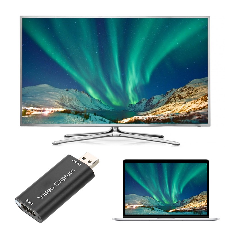 HDMI to USB Audio and Video Capture Card HD Recorder