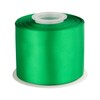 3" Inch Double Faced Satin Ribbon Emerald Solid Polyester Craft