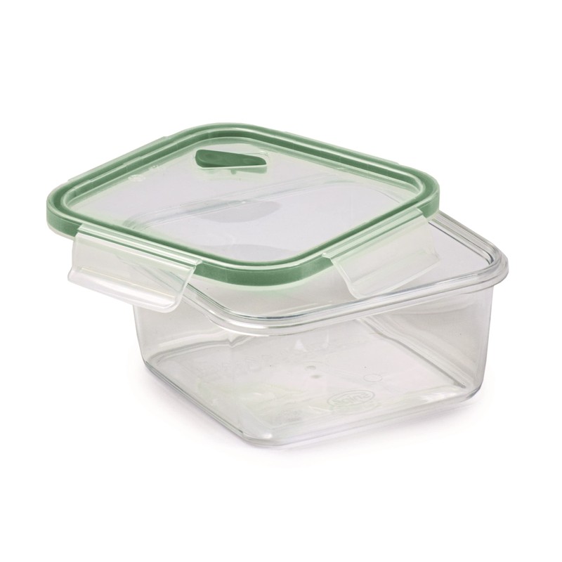 Snips Square food container, 0.8 L, made of Tritan Renew,