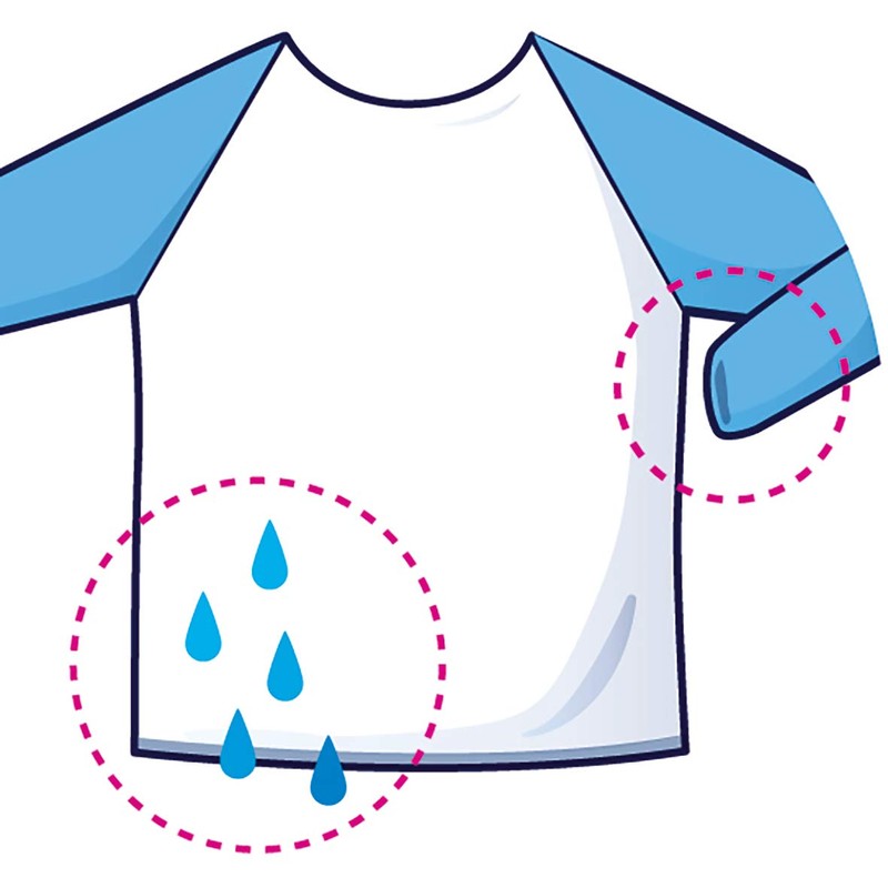 Maped Color'Peps Superhero Painting Apron (Age 4+)