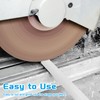 sourcing map ABS Plastic Rod Round Solid Bar 10 mm