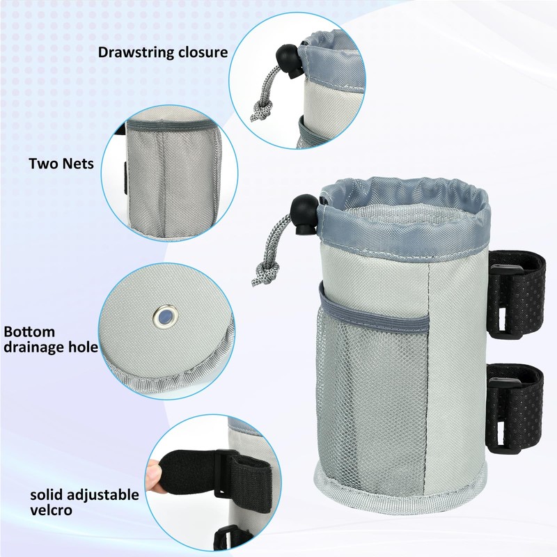 Bicycle Bottle Holder, Bicycle Storage Bag for Cycling, Multifunctional Bicycle