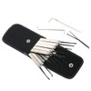 15 PCS Lock Picking Set Stainless Steel Lock Kit Practice