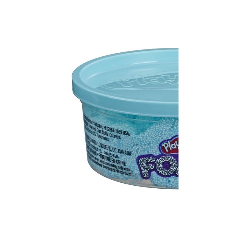 Play Doh Foam Lata Individual Toy, Color Azul