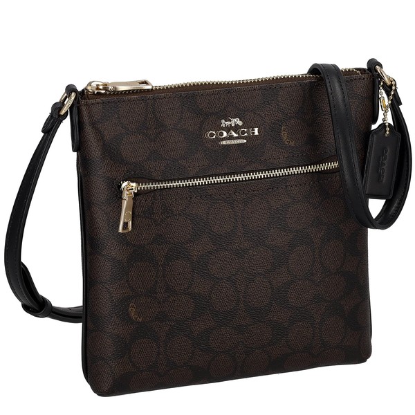 Coach CW325 Shoulder Bag, brown/black, Free size