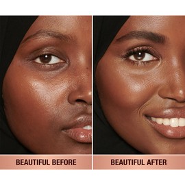 Charlotte Tilbury Beautiful Skin Concealer - Under Eye Concealer & Color Corrector for Dark Circles - Hydrating, Medium-Buildable Coverage with a Radiant, Natural-Looking Finish - 15.5 Deep