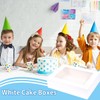 JJO 19x14x5 Inch 6 Pack Cake Boxes with Thick Cake