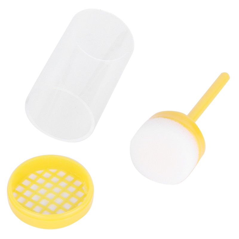 5Pcs Queen Bee Marking Bottle Catcher Cage Tube Lightweight Plastic