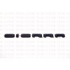 Auto Overlay Matte BLACK 2019+ GMC SIERRA LETTER EMBLEM Tailgate