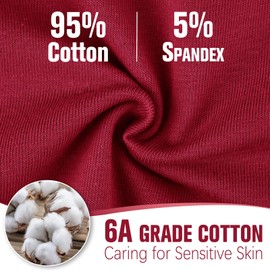 Beanie Cotton Soft and Skin Friendly Unisex Beanie Hat Beanies Hats Men Slouchy Beanie Hats for Women Red