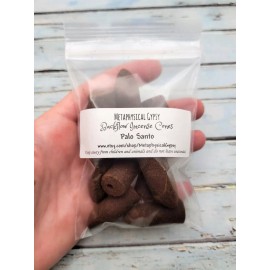 Unbranded PALO SANTO Pack of 10 Backflow Incense Cones / Backflow Incense / Backflow Cones