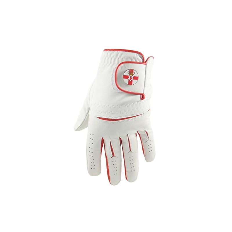 Mens Cabretta Leather Golf Glove with magnetic cuff and Northern