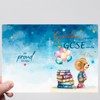 GCSE Exam Congratulations Card, Blue Star Congratulations on Your Exam