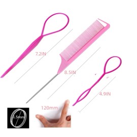 Schembo 1000Pcs Hair Rubber Bands, Soft Small Hair Elastics for Girls and Women, 2pcs...