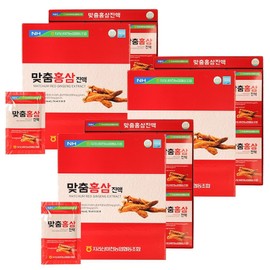 Jirisan Macheon Nonghyup Customized Red Ginseng Extract, 3, 2.1L / 지리산마천농협 맞춤홍삼진액, 3개, 2.1L