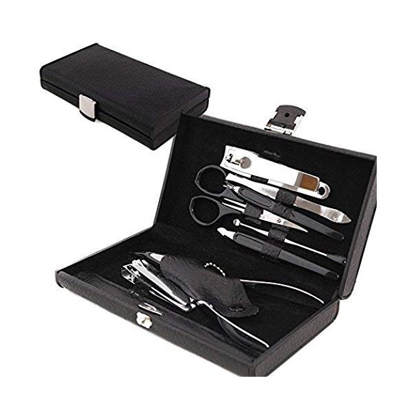 RoyalCraft Deluxe Collection 10 Piece Manicure Set with Carrying Case.