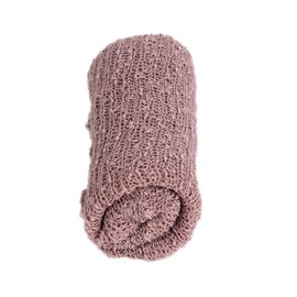 NUOLUX Newborn Baby Photography Photo Prop Stretch Wrap Baby Long Ripple Wrap (Purple)