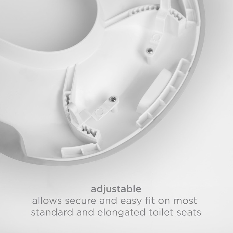 Ubbi Adjustable Toilet Trainer for Toddlers in Potty Training with