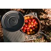 Boundless Voyage Titanium Frying Pan with Lid Portable Folding Handles