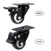 ASHGOOB 2" Caster Wheels Set of 8, Heavy Duty Casters