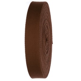Build A Belt 1.25" Wide 2.4mm Thick Heavy Canvas Webbing Roll for Belts, Bags, Crafts (3 Yard Brown)
