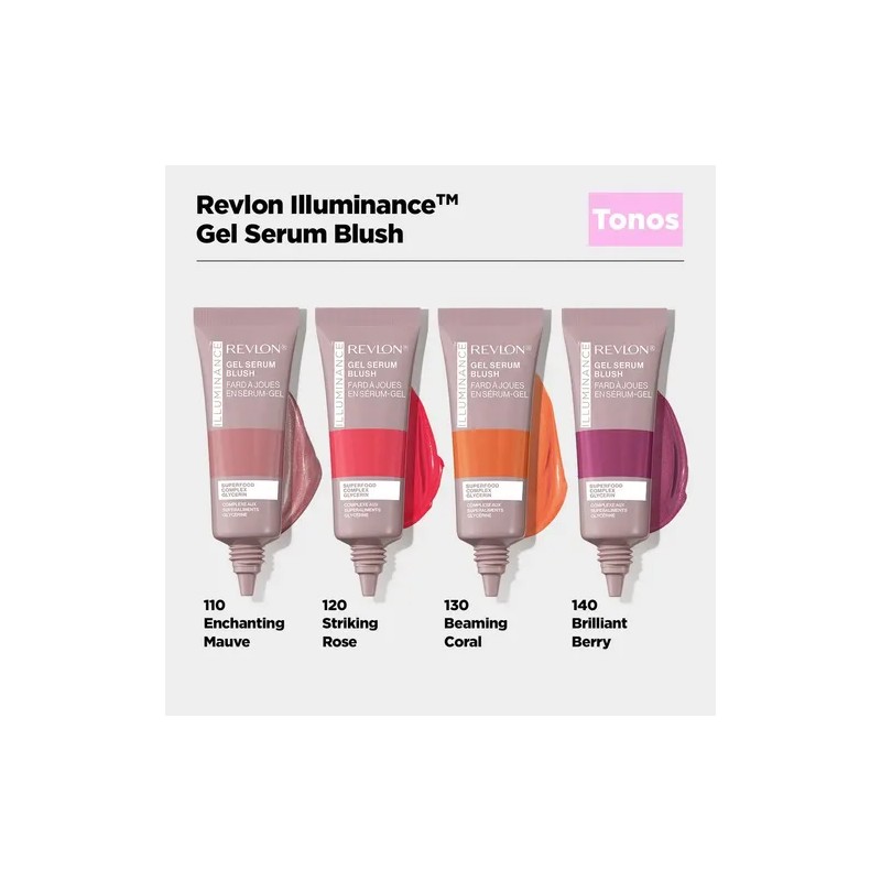 Rubor Revlon Illuminance Gel Serum Blush Enchanting Mauve